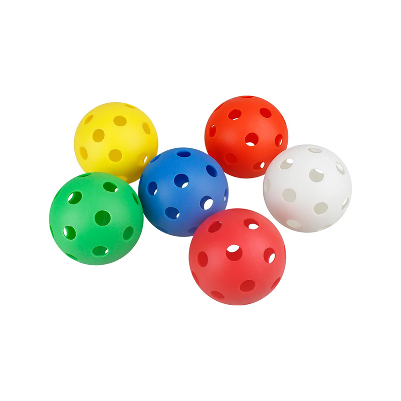 Conjunto de bolas de plástico com fluxo de ar otimizado