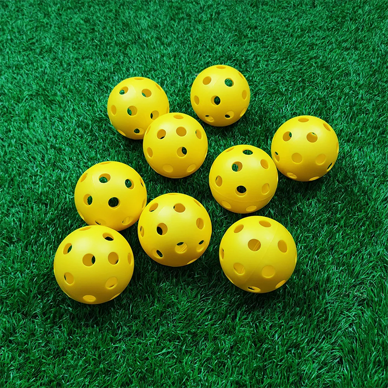 Conjunto de bolas de plástico com fluxo de ar otimizado