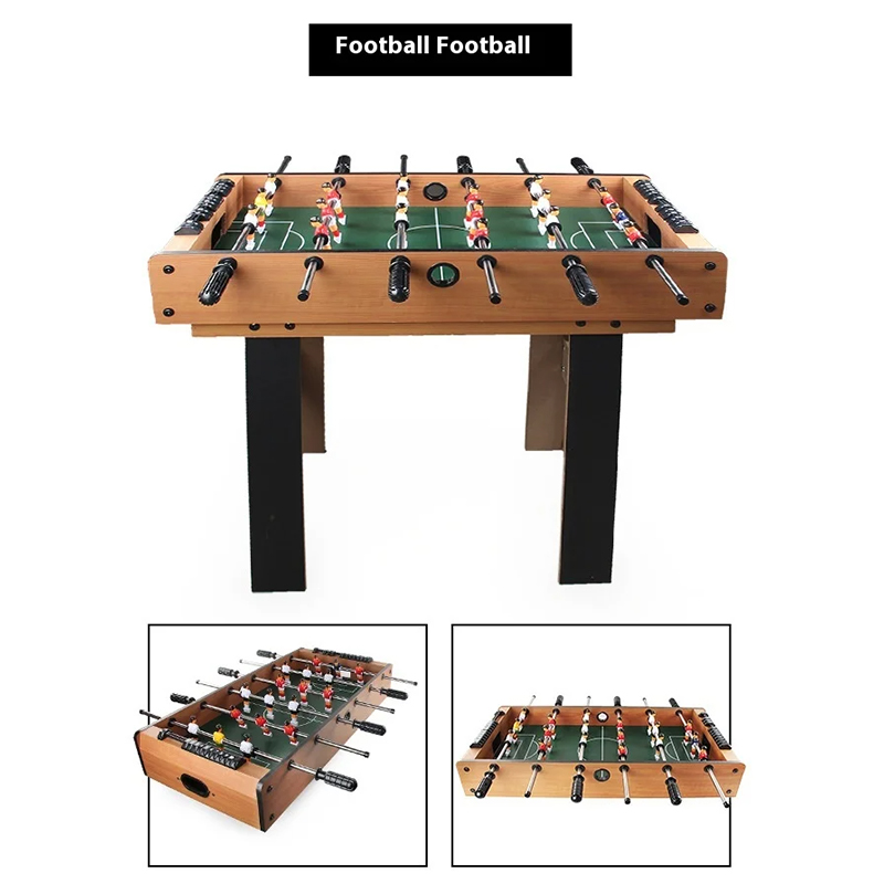 Mesa multijogo 4 em 1 com pebolim, air hockey, tênis de mesa e sinuca