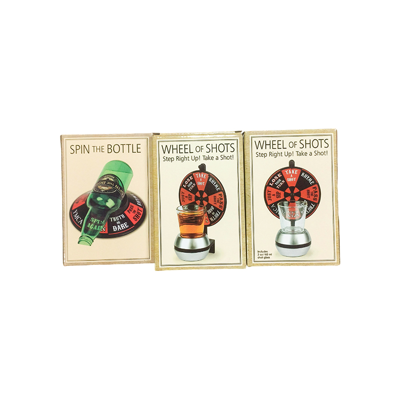Jogo de roleta de mesa de vinho