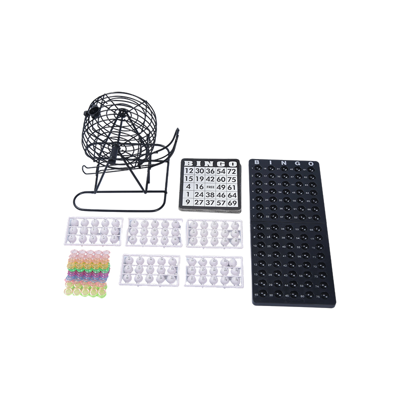 Conjunto de bingo americano de 75 bolas de 8 polegadas