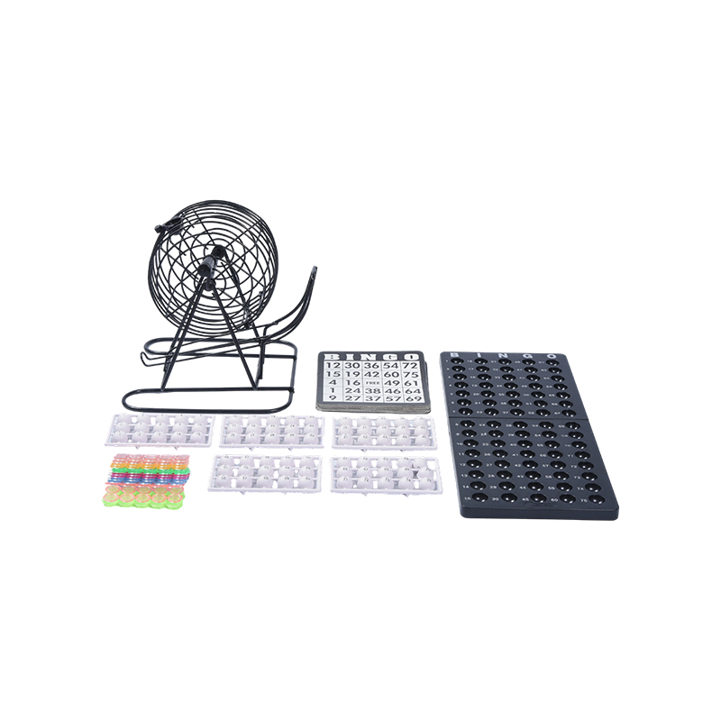 Conjunto de bingo americano de 75 bolas de 8 polegadas