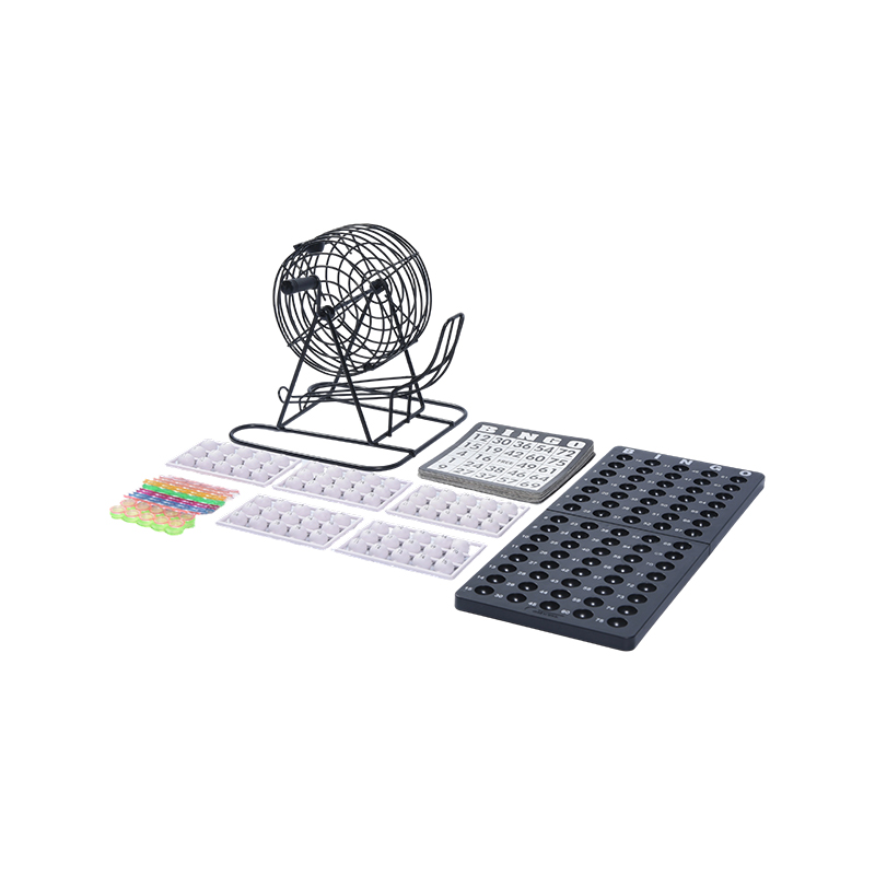 Conjunto de bingo americano de 75 bolas de 8 polegadas