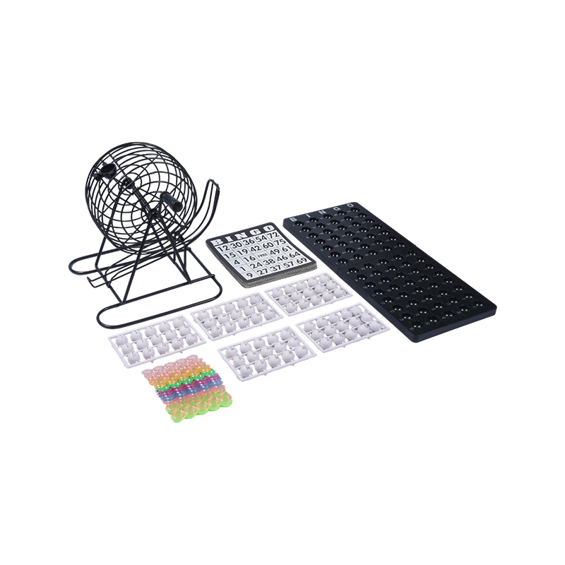 Conjunto de bingo americano de 75 bolas de 8 polegadas