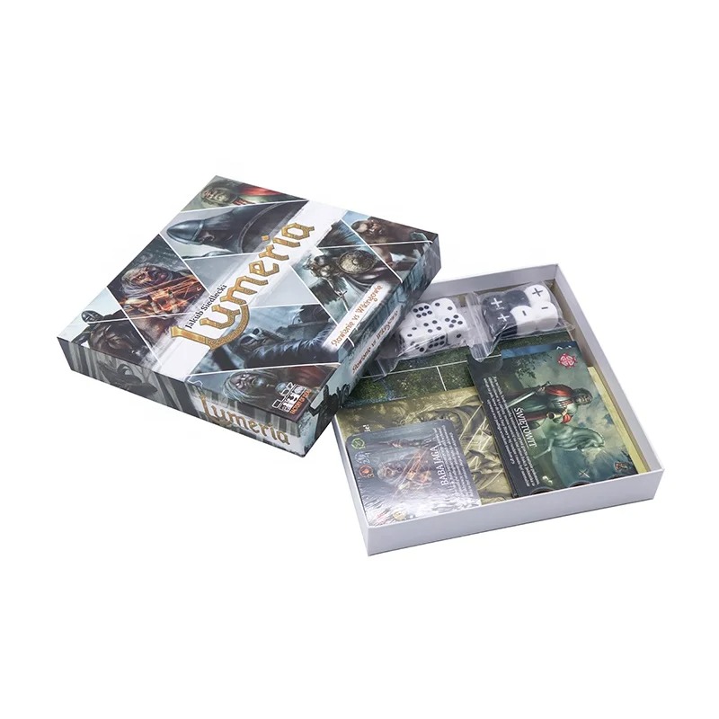 Coleção personalizada de jogos de tabuleiro - Conjunto de jogos familiares com vários temas