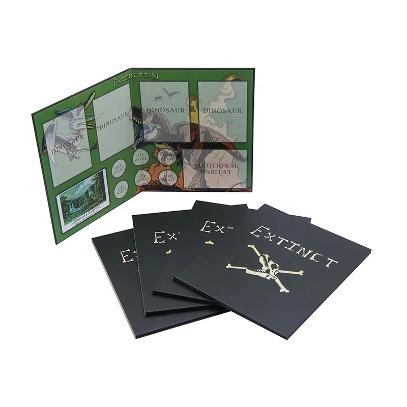Coleção personalizada de jogos de tabuleiro - Conjunto de jogos familiares com vários temas