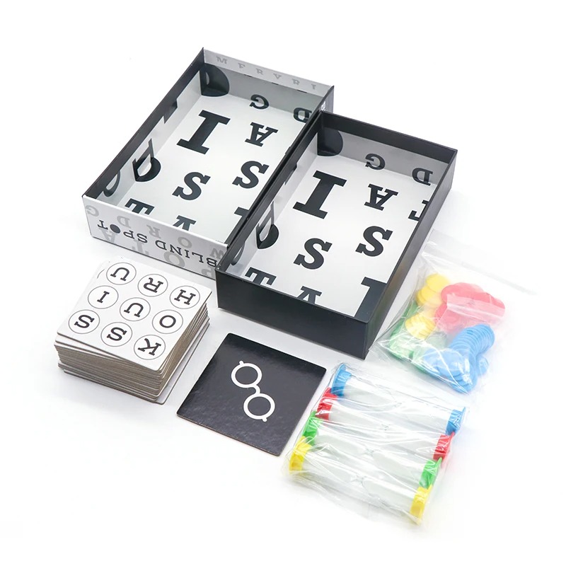Coleção personalizada de jogos de tabuleiro - Conjunto de jogos familiares com vários temas