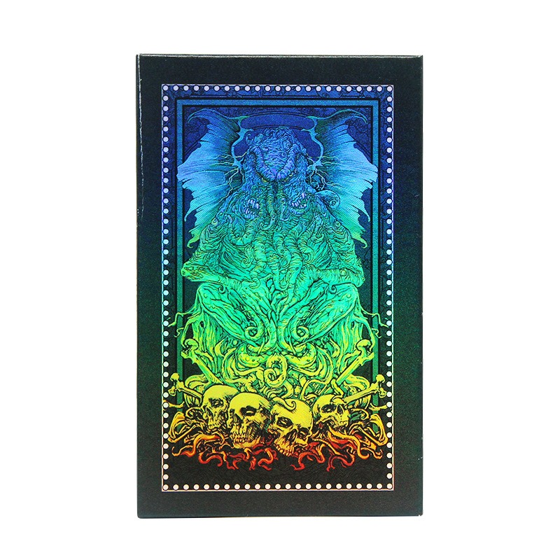 Edição Mística Verde e Ouro - Cartas de Tarô da Mitologia Kesulu