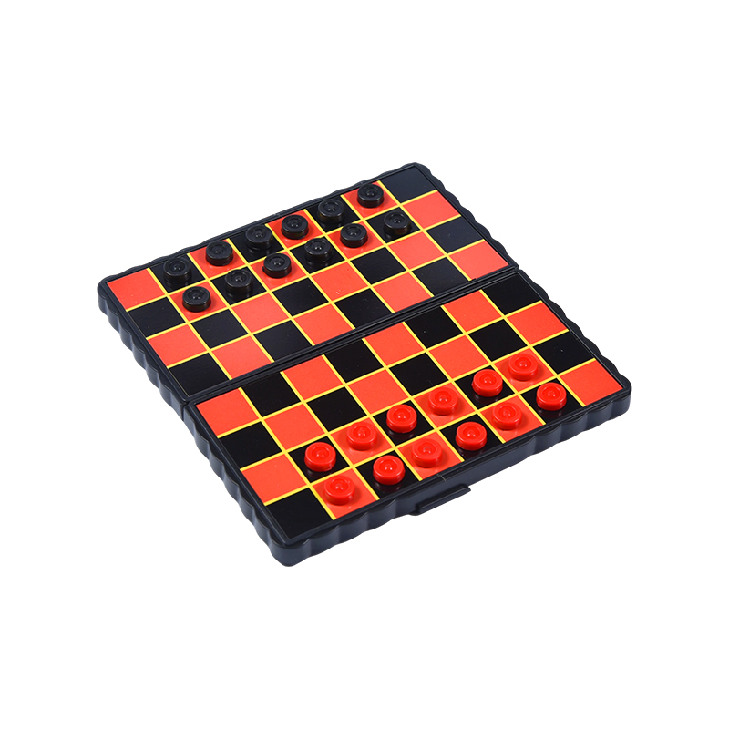 Jogo de damas magnético dobrável Compact Travel Edition