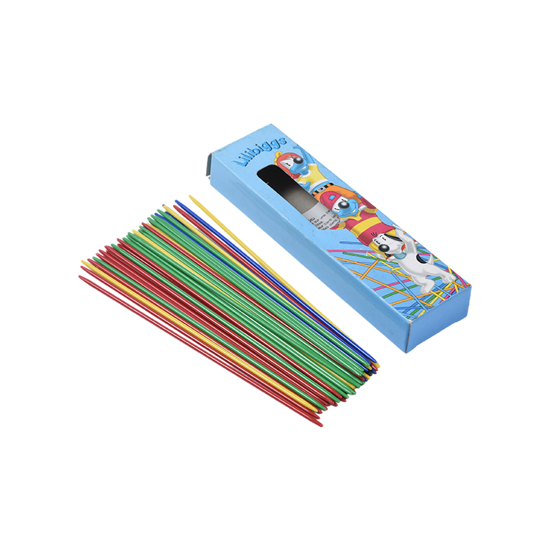 Rainbow Pick-Up Sticks - Conjunto de jogo de destreza tradicional