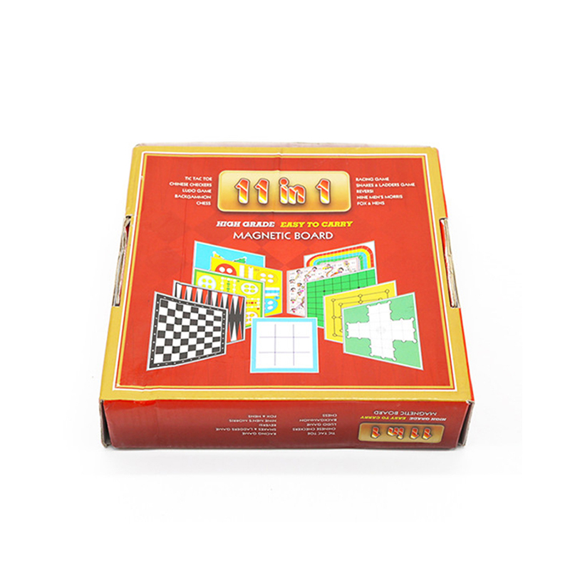 Conjunto de tabuleiro de jogo magnético para viagem 11 em 1