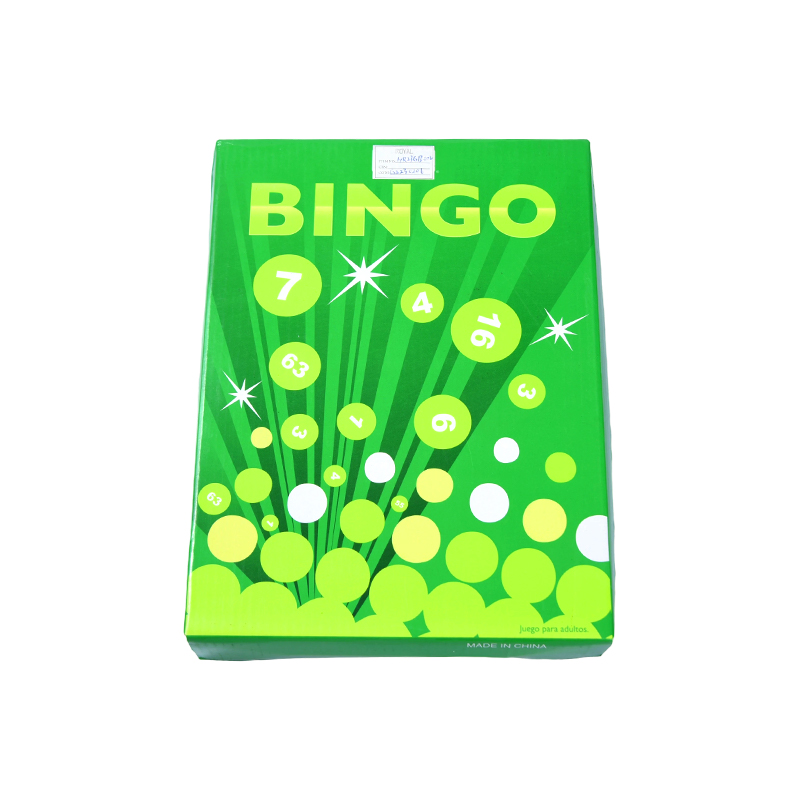 Completo com todos os componentes essenciais do conjunto de jogos BINGO clássico