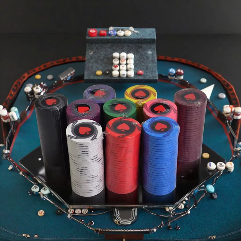 Fichas de Poker de Cerâmica Personalizadas - Qualidade Premium para uma Experiência de Cassino Autêntica